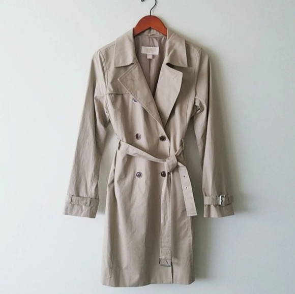 Michael Kors trench coat belted jacket new - Picture 3 of 7
